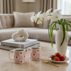 The Checkmate Heart Mug