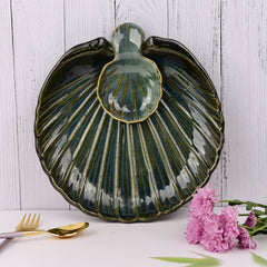 Olive Grove Shell Chip & Dip Platter