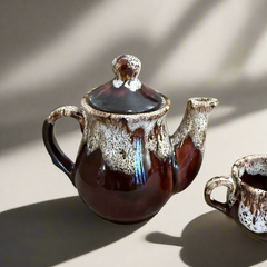 The Oriental Crimson Tea Set