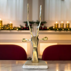 Gilded Opulence Reindeer Head