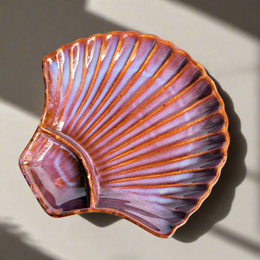 Tropical Shell Platter - Monsoon Drift