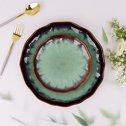 Luxe Jade Dinner Set