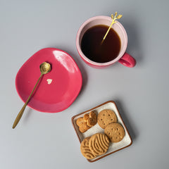 The Love Brew Mug and Saucer