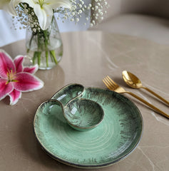 Mist Jade Platter - Mini