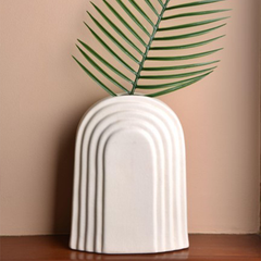 The Ivory Elegance Vases - Arch