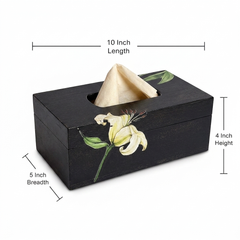 The Lily Bloom Tissue Box