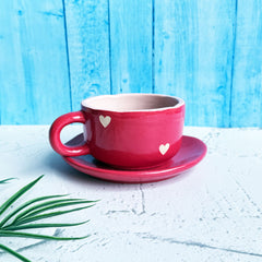 The Love Brew Mug and Saucer