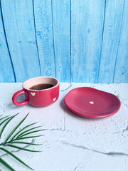 The Love Brew Mug and Saucer