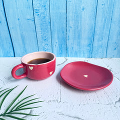 The Love Brew Mug and Saucer