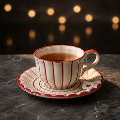 Scarlett Bloom Cup and Saucer