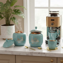 The Studio Turquoise Jar