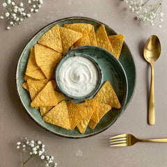 Mist Jade Swirl Platter