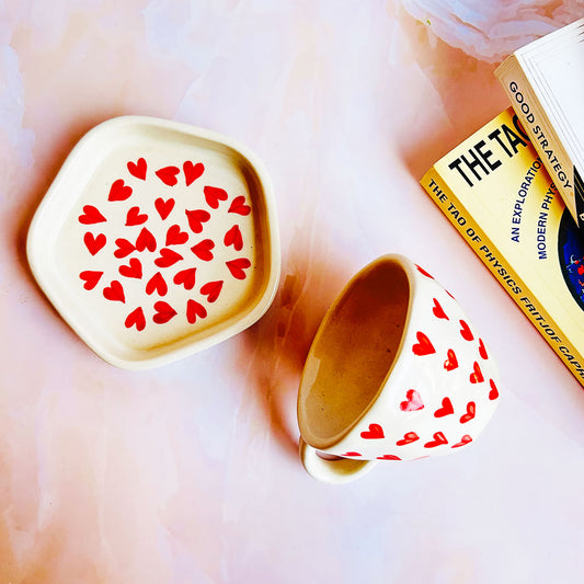 Beating Heart Mugs set