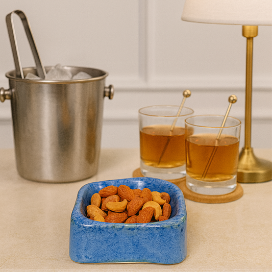 Azure Charm Nut Bowl