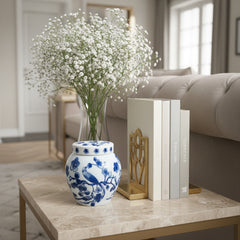 The Imperial Blue Pottery Jars