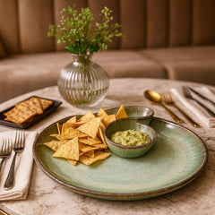 Mist Jade Chip & Dip Platter