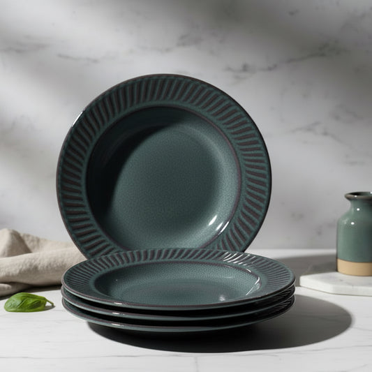 Verdant Ridge Past Plates ~ Set of 4