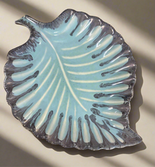 The Aqua Leaf Platter