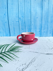 The Love Brew Mug and Saucer