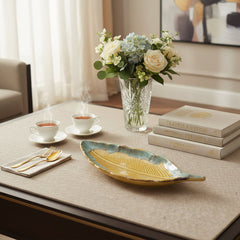 Marigold Leaf Platter