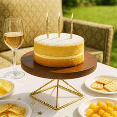 The Rustic Elm Cake Stand