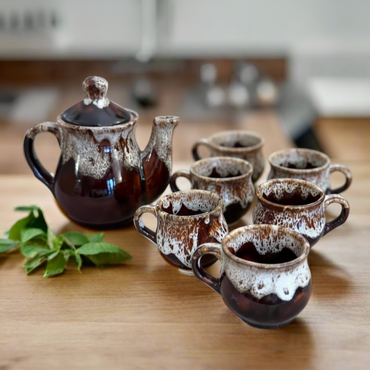 The Oriental Crimson Tea ~ Set of 7