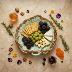 The Aqua Leaf Platter