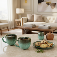 The Lagoon Luxe Mugs ~ Set of 2