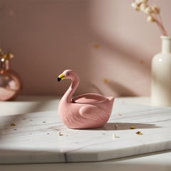 Flamingo Blush Trinkets Jar