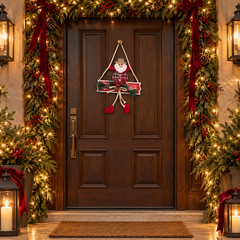 Santa’s Festive Door Charm