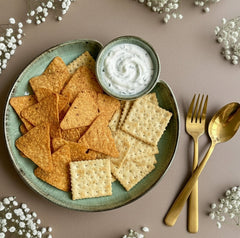 Mist Jade Duo Chip n Dip Platter