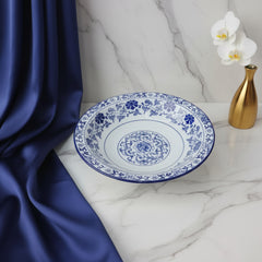 Imperial Blue Dynasty Deep Serve Platter