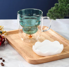 Double Walled Christmas Mugs