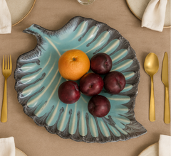 The Aqua Leaf Platter