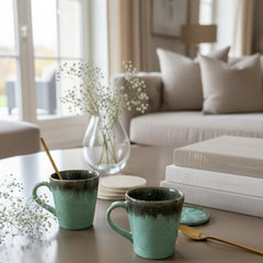 Mist Jade Mugs