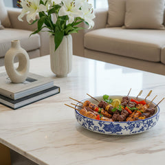 The Imperial Blue Dynasty Dish