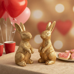 Love Gold Bunny