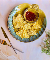 Meadow Glow Platter Chip n Dip Platter