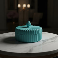 Turquoise Luxe Jar