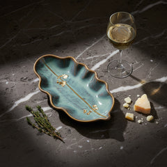 Jade Bloom Platter