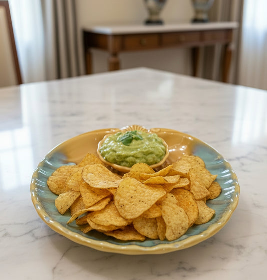 Meadow Glow Platter Chip n Dip Platter