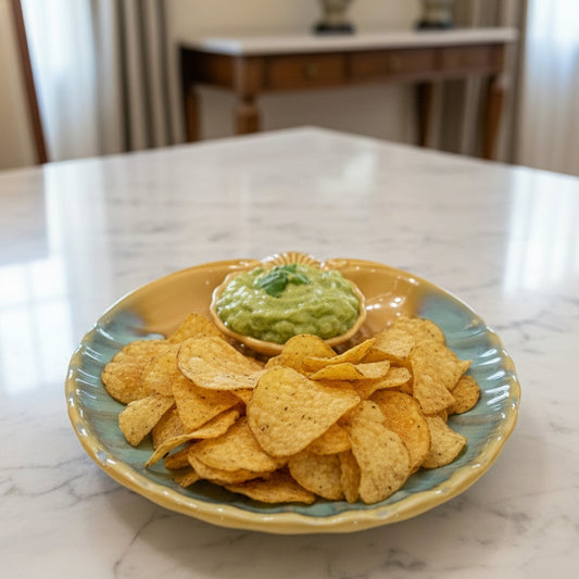 Meadow Glow Platter Chip n Dip Platter