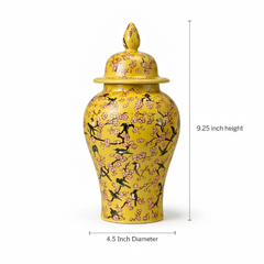 Golden Flora Heritage Jar