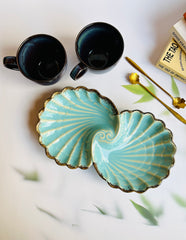 Ocean Whisper Twin Shell Platter