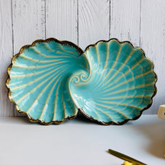 Ocean Whisper Twin Shell Platter