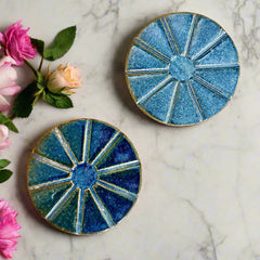Azure Orbit Coasters