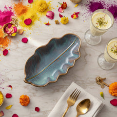 Jade Bloom Platter