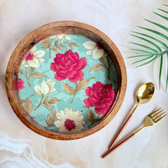 The Crimson Bloom Tray