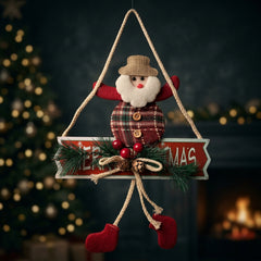 Santa’s Festive Door Charm