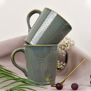 Green Hamsa Mugs